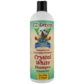 Crystal White Whitening Shampoo 16oz by EZ-Groom