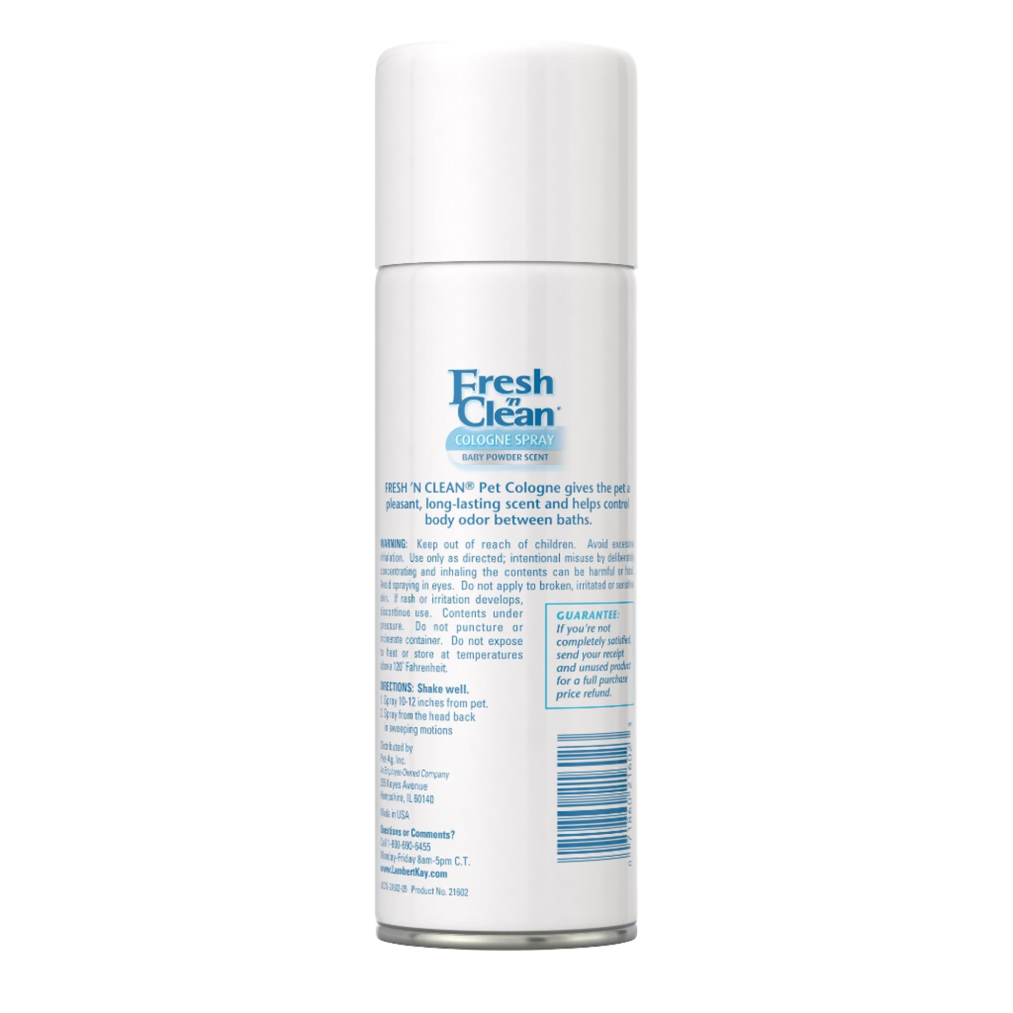 Cologne Spray Baby Powder Scent 6oz by Fresh 'n Clean