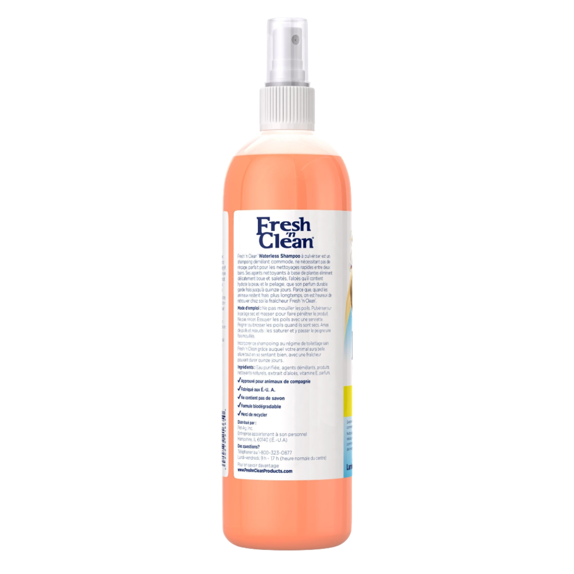 Waterless Shampoo Classic Fresh Scent 12oz by Fresh 'n Clean