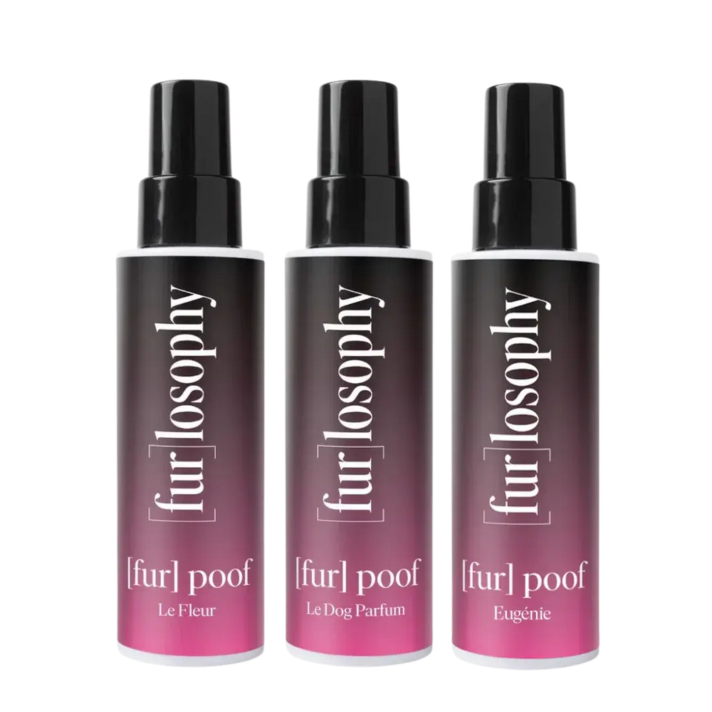 Set of 3 FurPoof Pet Fragrance by [Fur]losophy