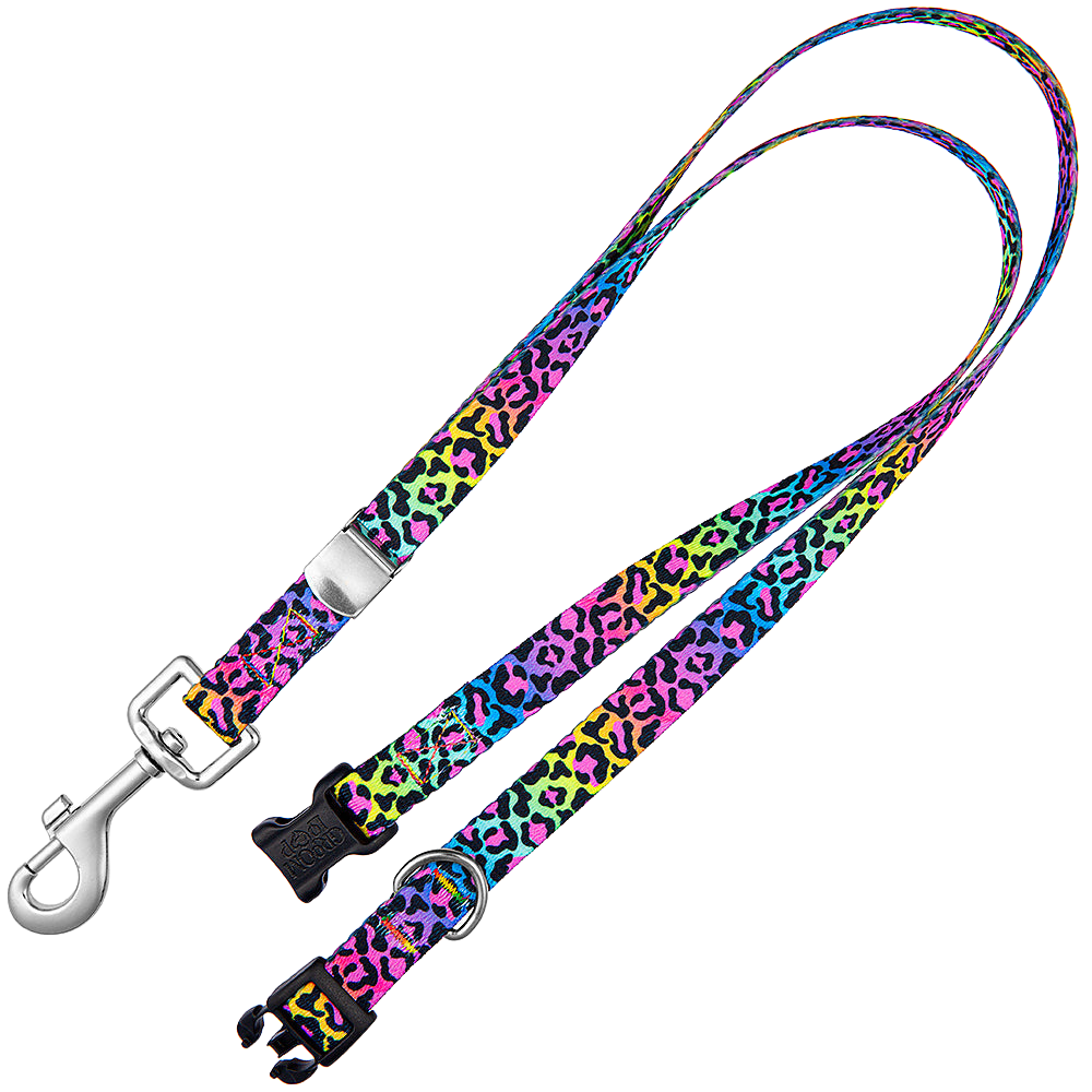 24" Polyester Loop Neon Leopard by Groom Loop