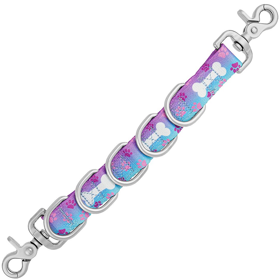 Extenders Blue-Violet Trigger Snap Single Sided by Groom Loop