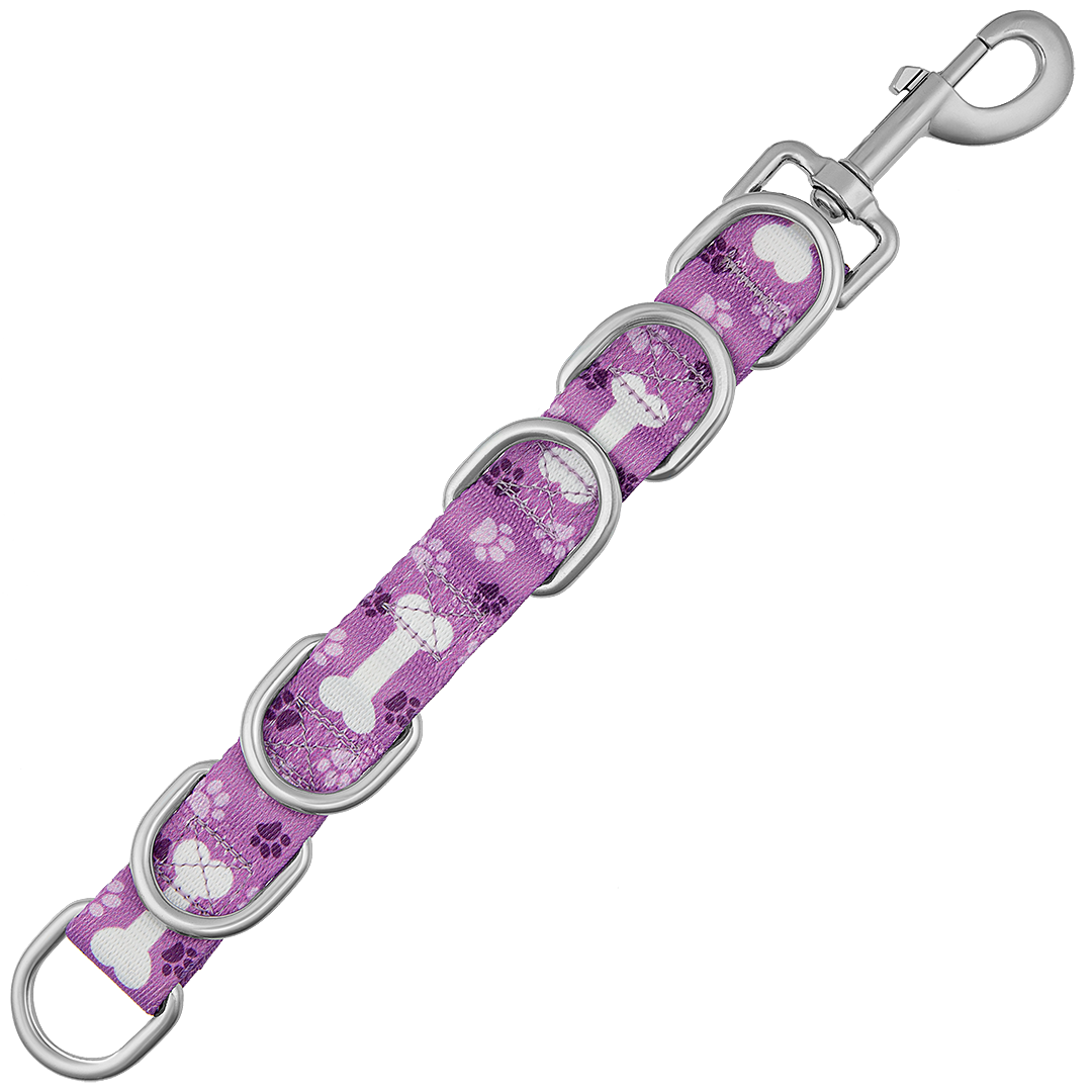 Extenders Purple Bone Regular Snap Single Sided by Groom Loop