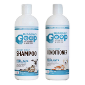 Glossy Coat Shampoo and Conditioner 16oz by Groomer's Goop