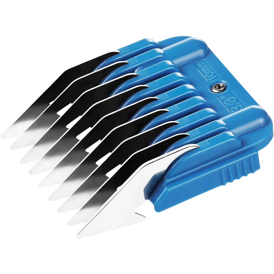 Snap-on Stainless Steel Comb 10mm by Heiniger