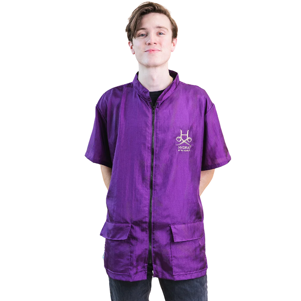 Purple Unisex Smock by Hydra