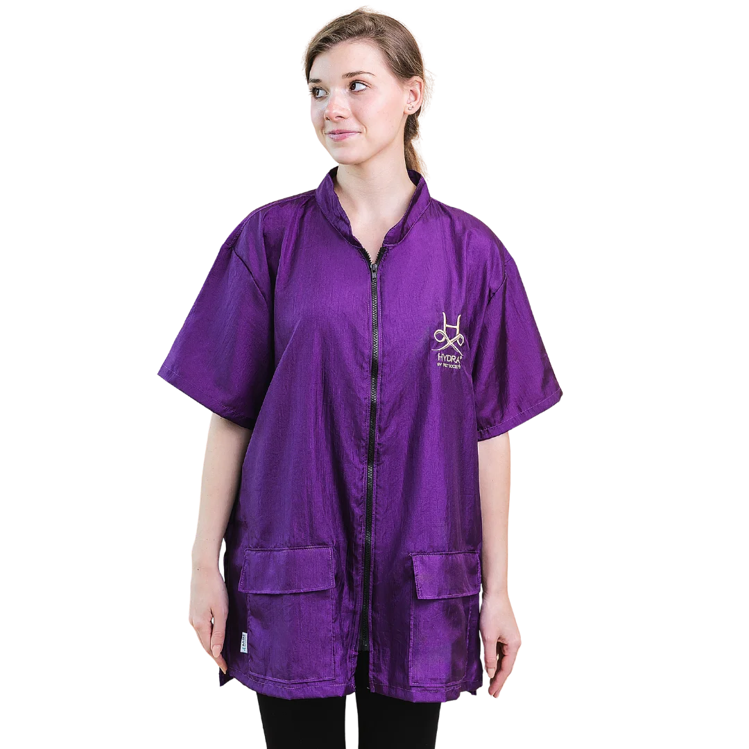 Purple Unisex Smock by Hydra