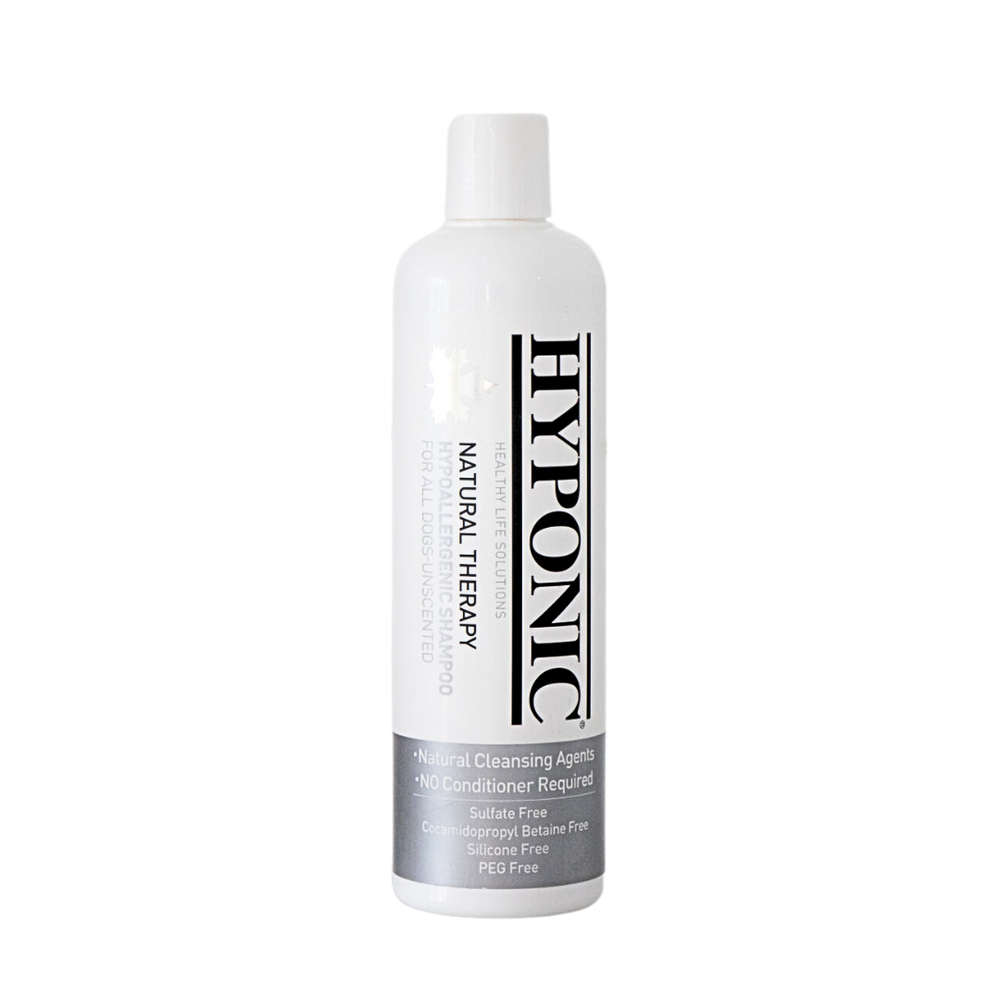 Hypoallergenic Shampoo for all dogs unscented 500ml by Hyponic