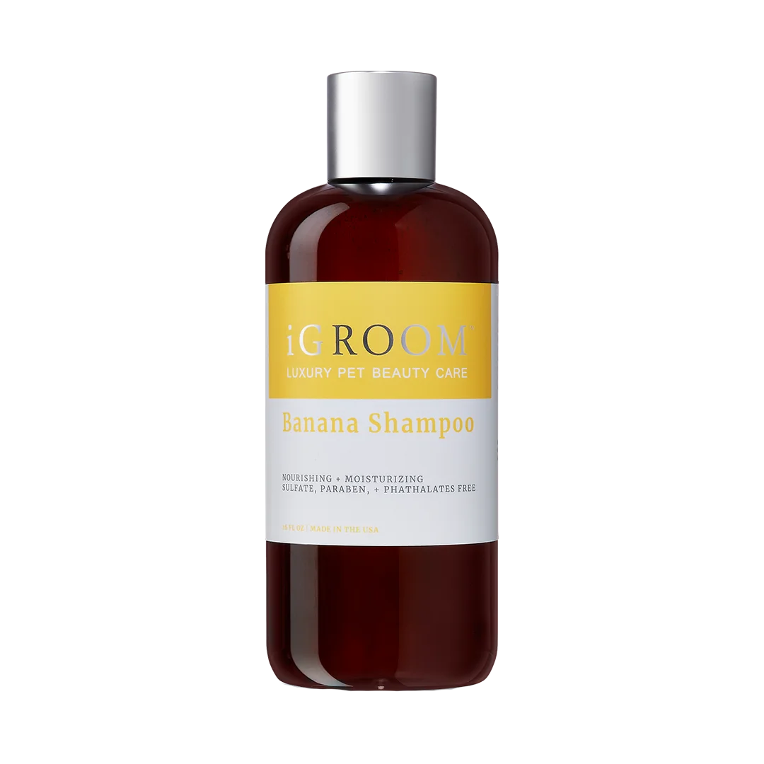 Banana Shampoo 16oz by iGroom