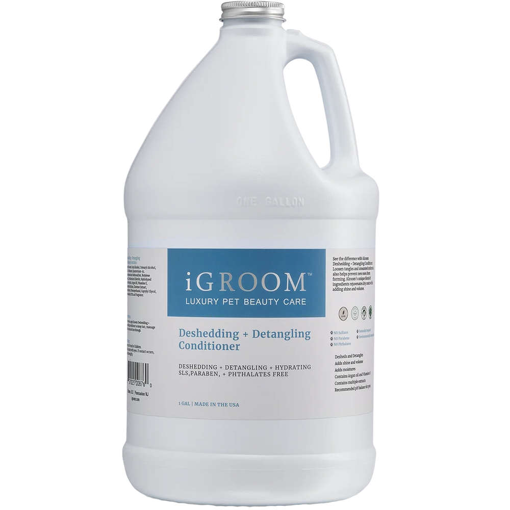 Deshedding and Detangling conditioner Gallon by iGroom