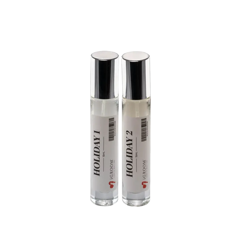 Holiday 1 and Holiday 2 Perfume 15ml Bundle by iGroom