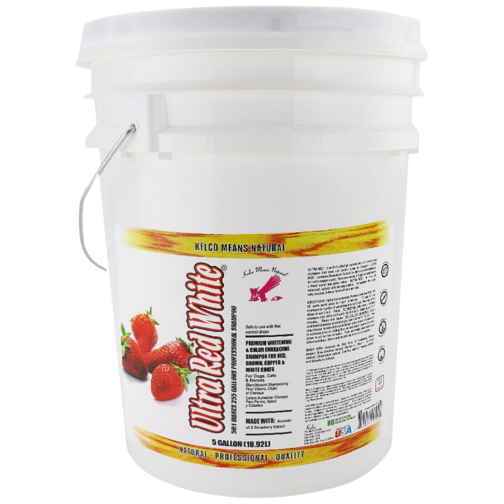 Ultra Red White 50:1 Shampoo 5 Gallons by Kelco
