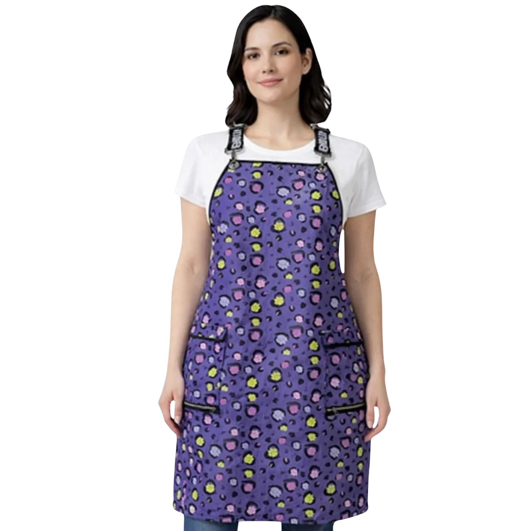 ladybird-line-lilac-mini-paw-print-waterproof-signature-strap-crossover-apron