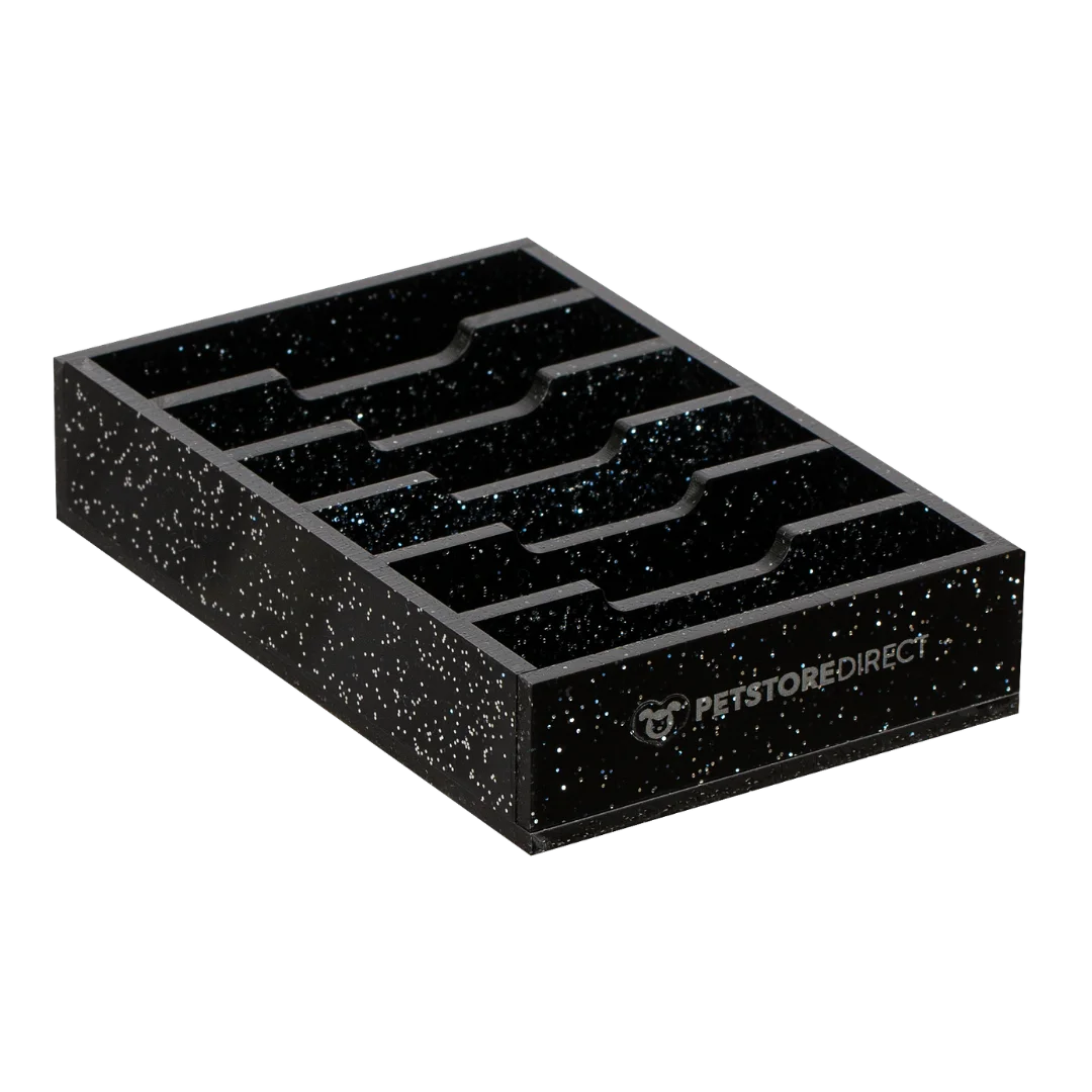 mini-wide-6-blade-holder-sparkle-black-by-petstore-direct