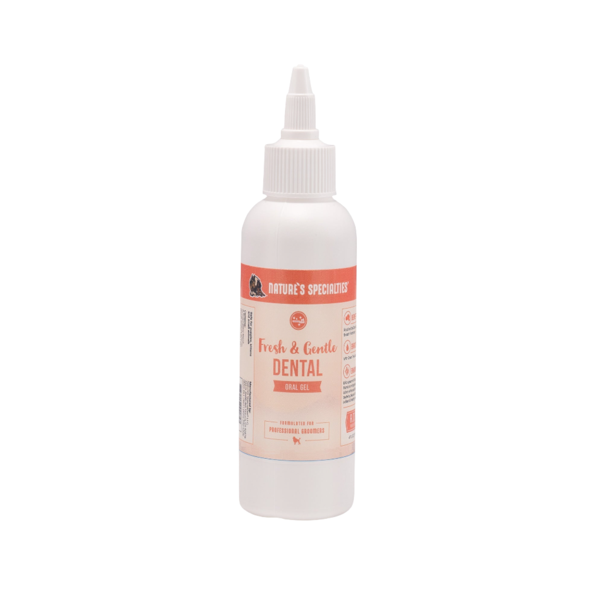 Fresh and Gentle Dental Oral Gel 4oz by Nature's Specialties