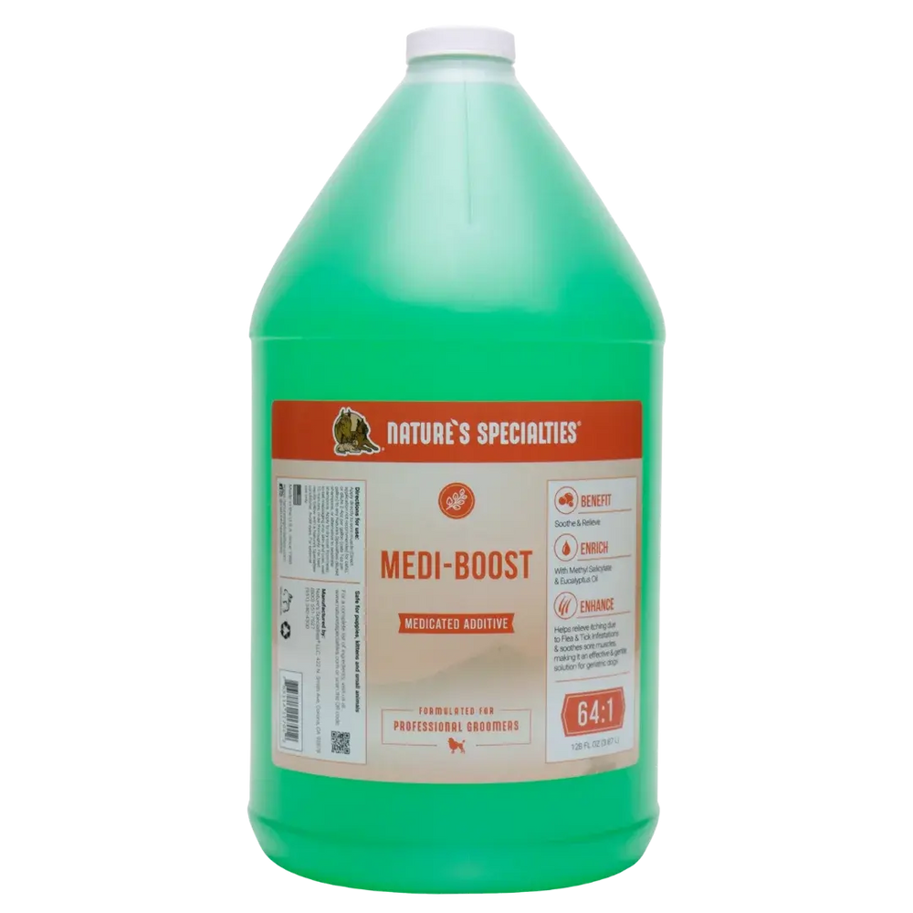Medi-Boost Medicated Additive Shampoo Booster Gallon by Nature's Specialties