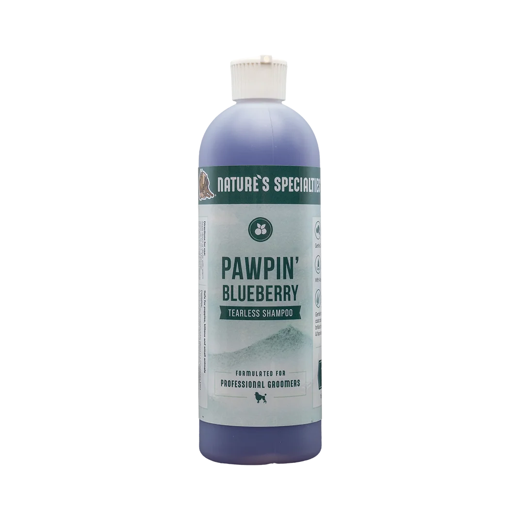 Pawpin Blueberry Face & Body Wash Shampoo 16oz by Nature's Specialties