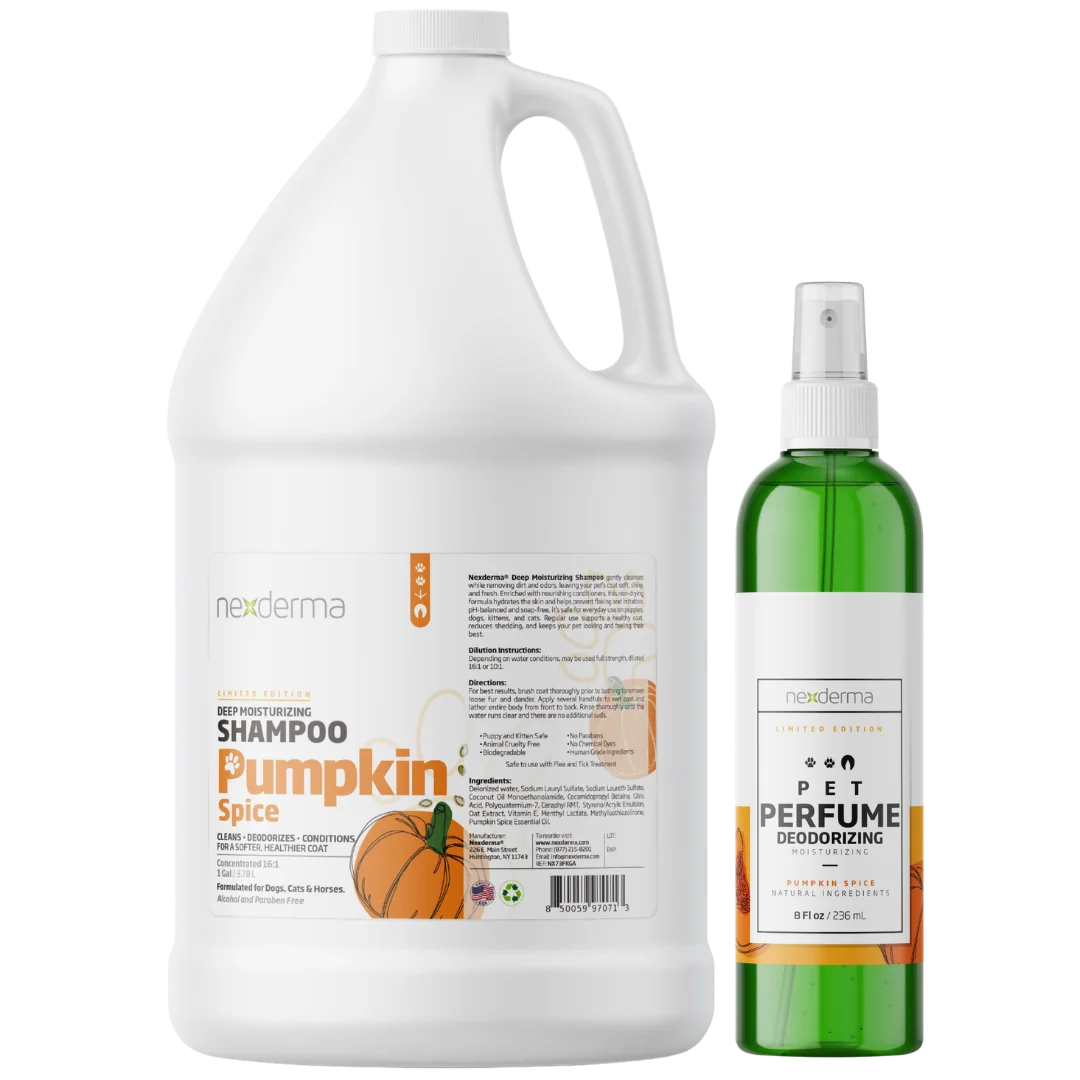 nexderma-limited-edition-pumpkin-spice-shampoo-gallon-and-perfume-8oz