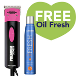 Premium Pink Professional Grooming Two Speed Clipper by Artero