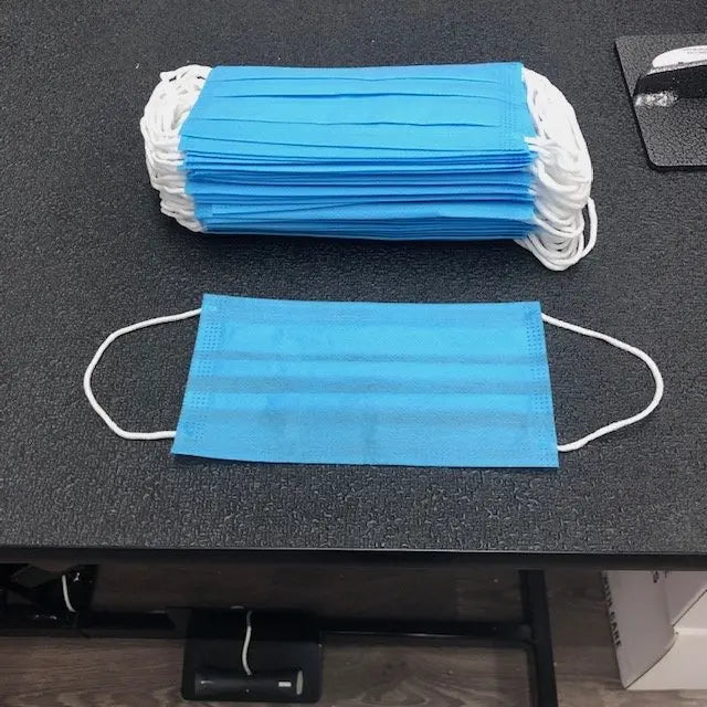 Paper Dust Mask without a Nose Wire made in Mexico