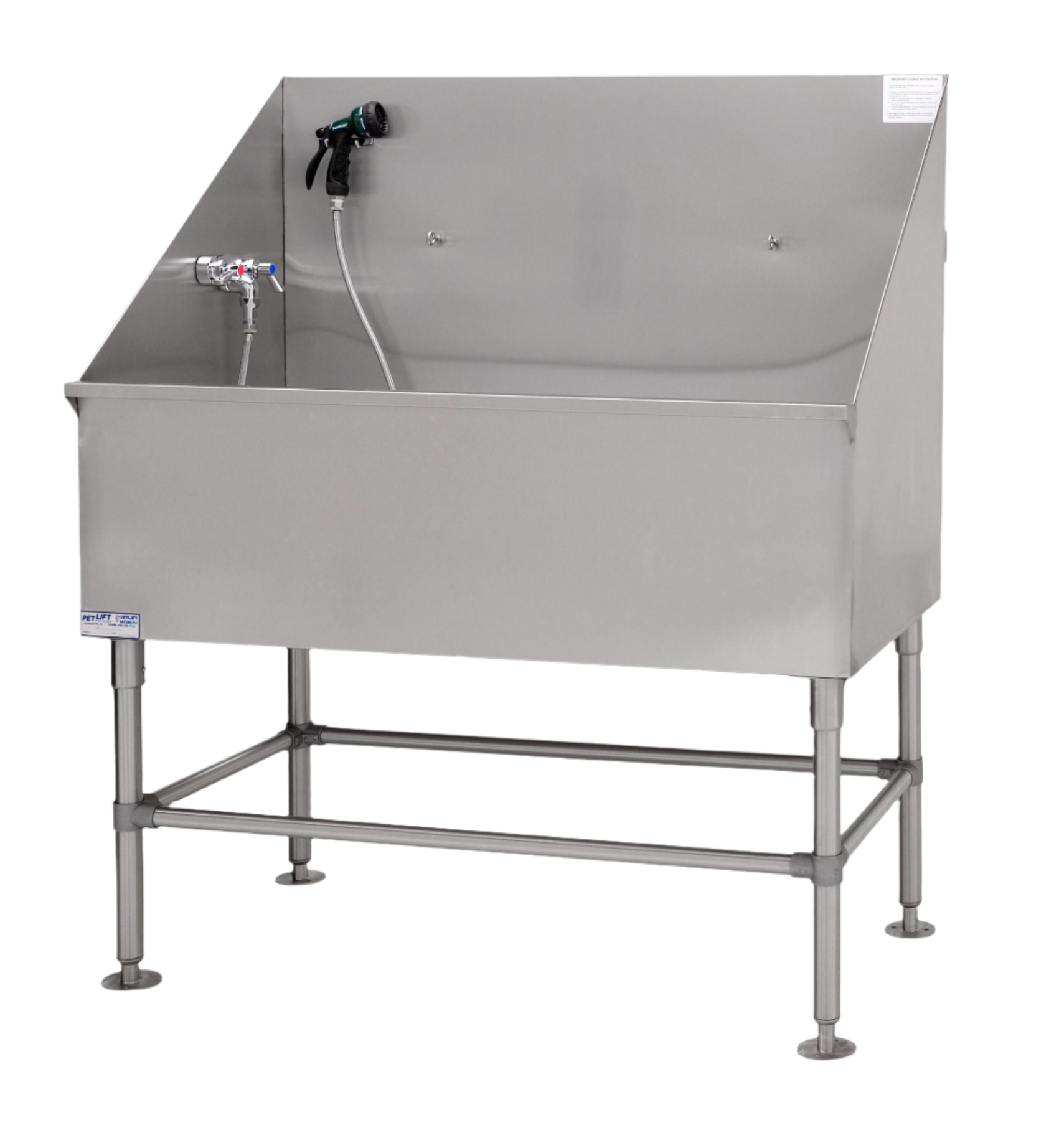 Classic LE Stainless-Steel 46″ Tub by PetLift