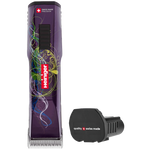 Purple Saphir Cordless Clipper with One Battery by Heiniger