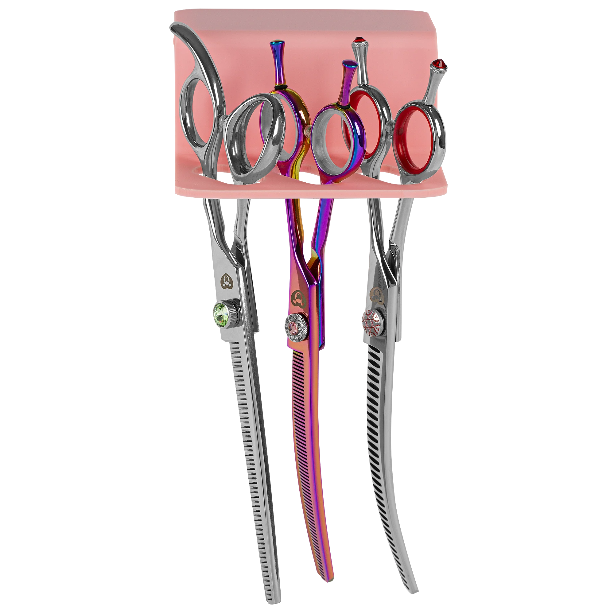 Secure Stick 3 Shear Holder Light Pink by PetStore.Direct