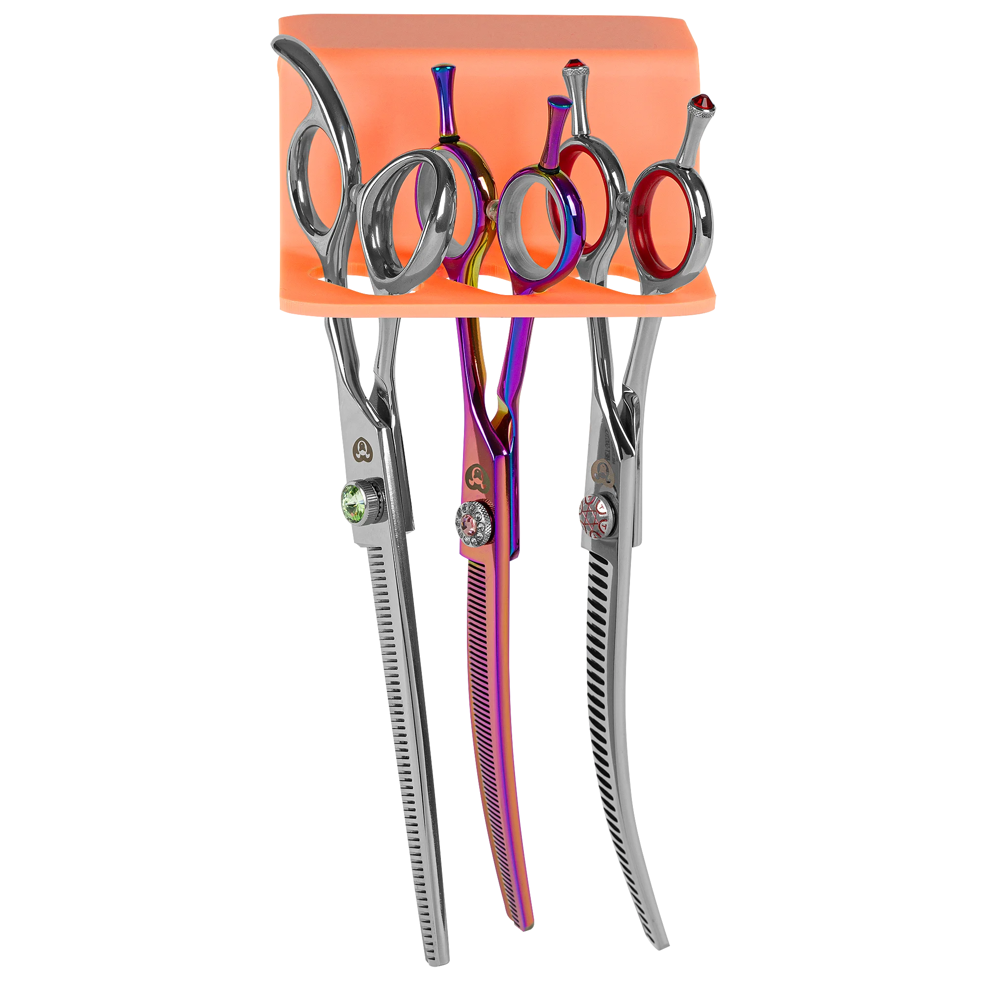 Secure Stick 3 Shear Holder Orange by PetStore.Direct