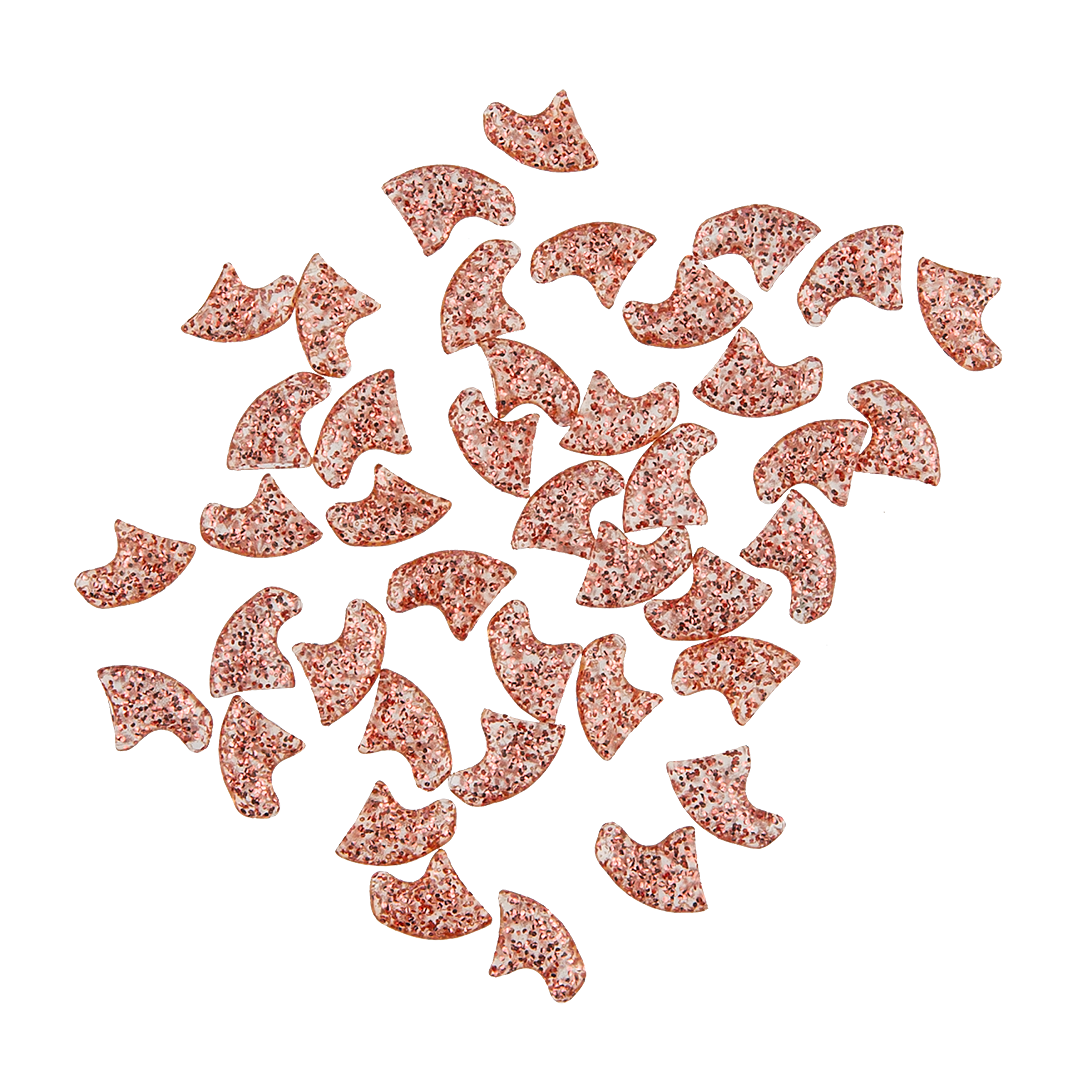 Pink Sparkle Feline Large Nail Caps by Soft Claws
