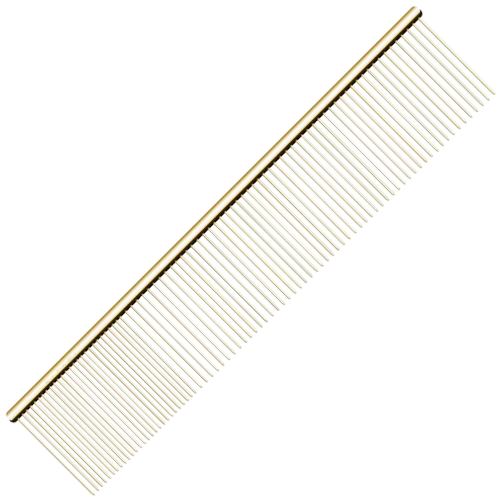 7.5" Wide Quarter Comb Gold by Utsumi