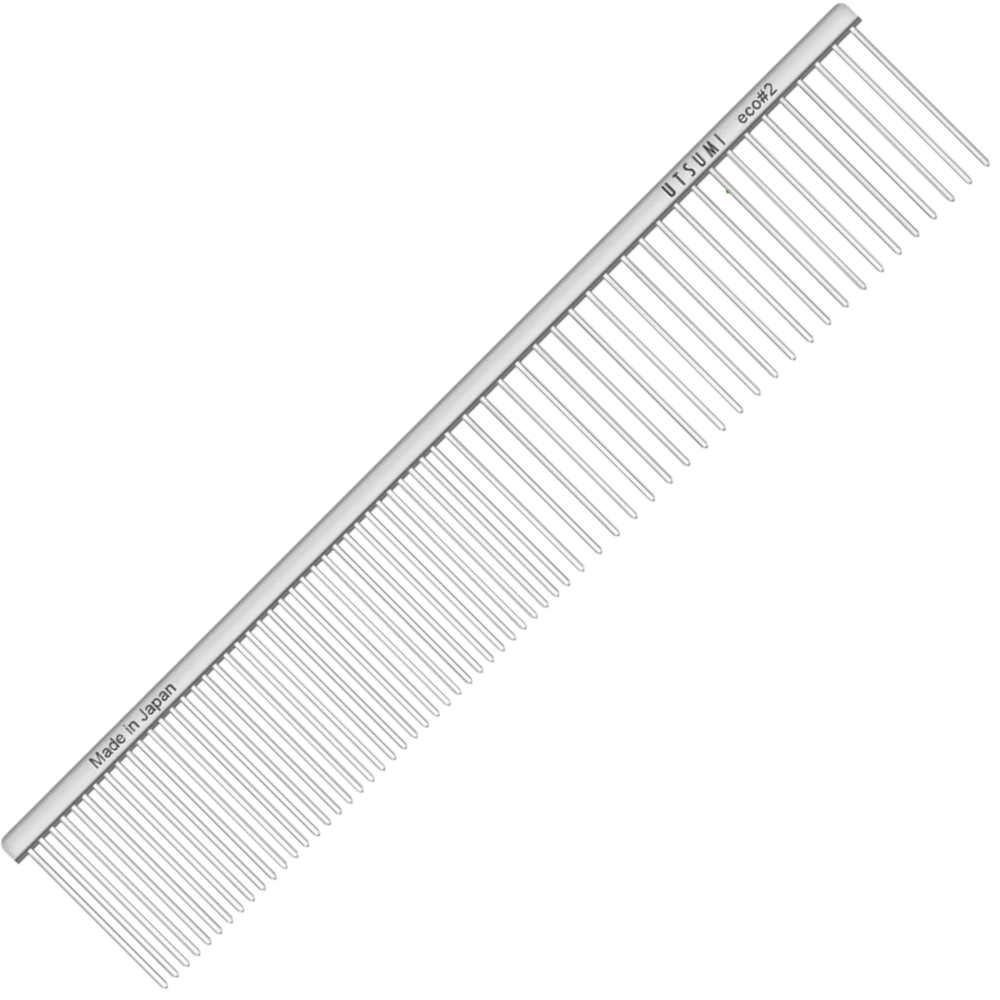 9.6" ECO #2 Comb Silver by Utsumi