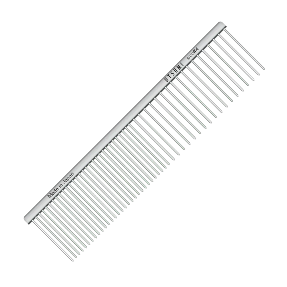 9.6" ECO #4 Comb Silver by Utsumi