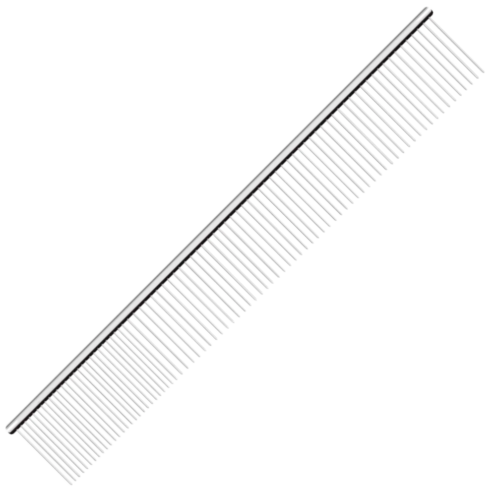 9" Quarter Comb Silver by Utsumi