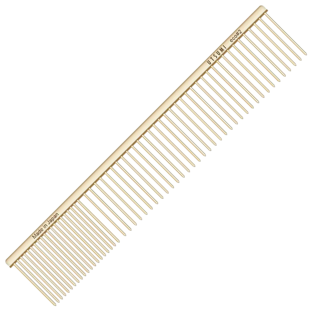 9.6" ECO #2 Quarter Comb Gold by Utsumi