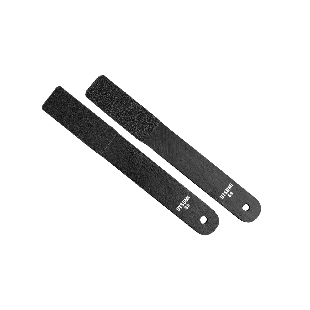 Pack of 2 Stripping Tool (#60grit /#80grit) Black by Utsumi