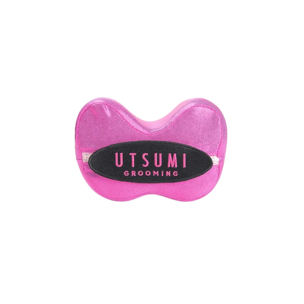 Pink Poodle Pillow Small by Utsumi