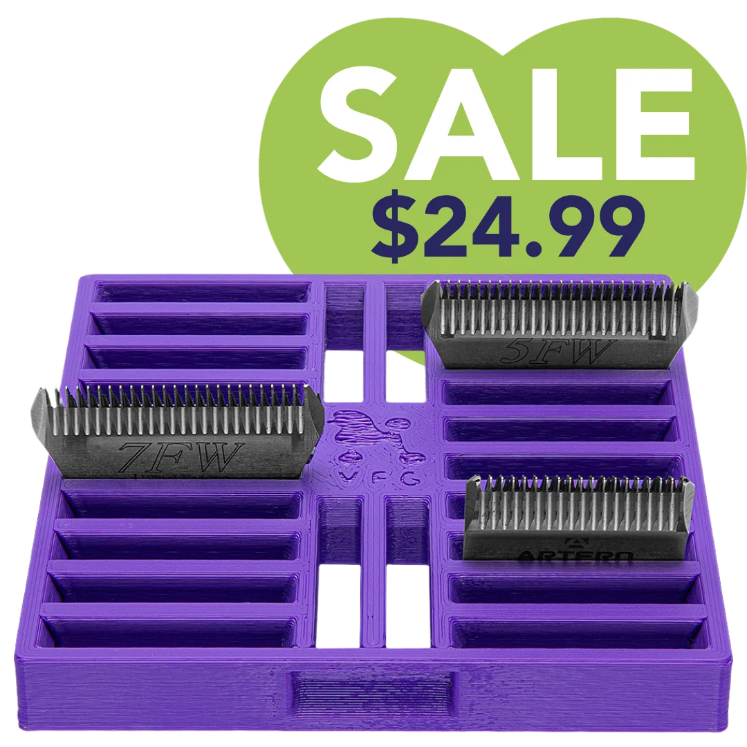 Blade Tray Purple by Vanity Fur