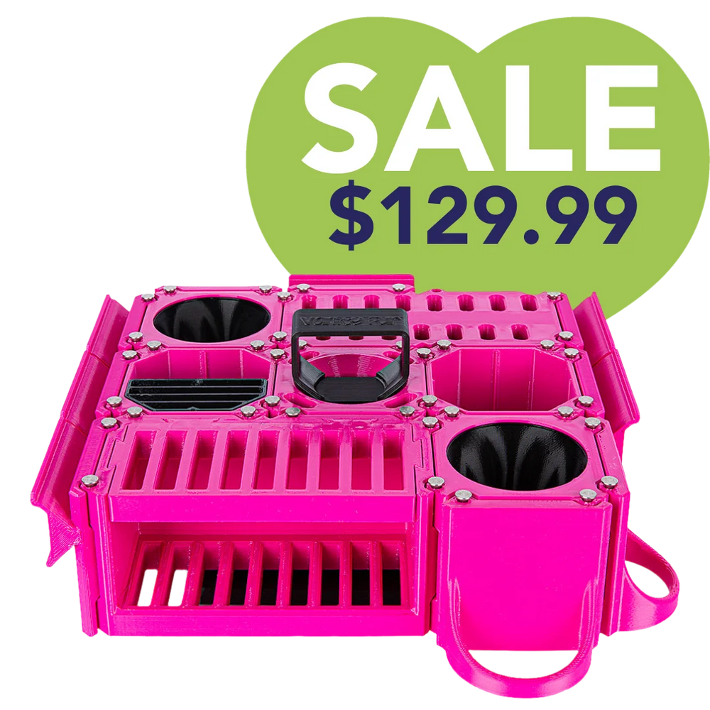 Custom Cube Tool Caddy Magenta by Vanity Fur