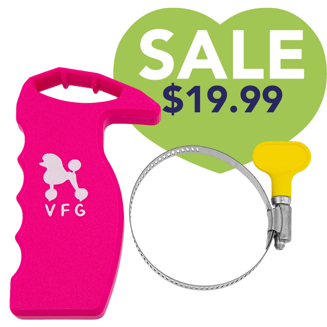 Furm Grip Dryer Handle Magenta by Vanity Fur