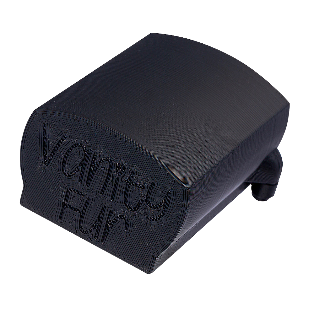 Medium Brush Cover Black by Vanity Fur