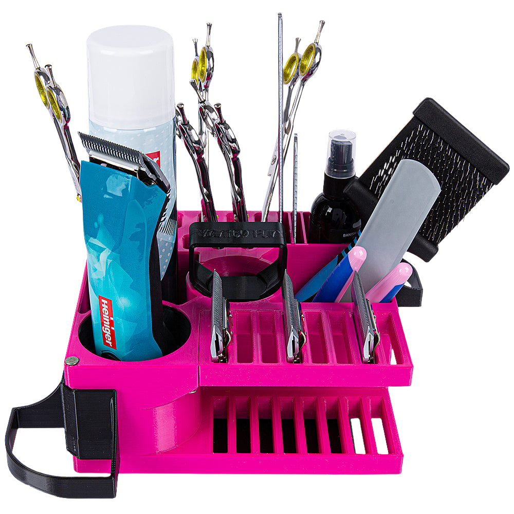 Mini Cube Tool Caddy Magenta by Vanity Fur