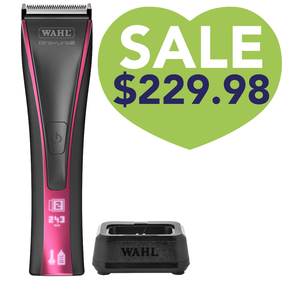 wahl-bravura2-cordless-clipper-brilliant-rose-with-charging-stand