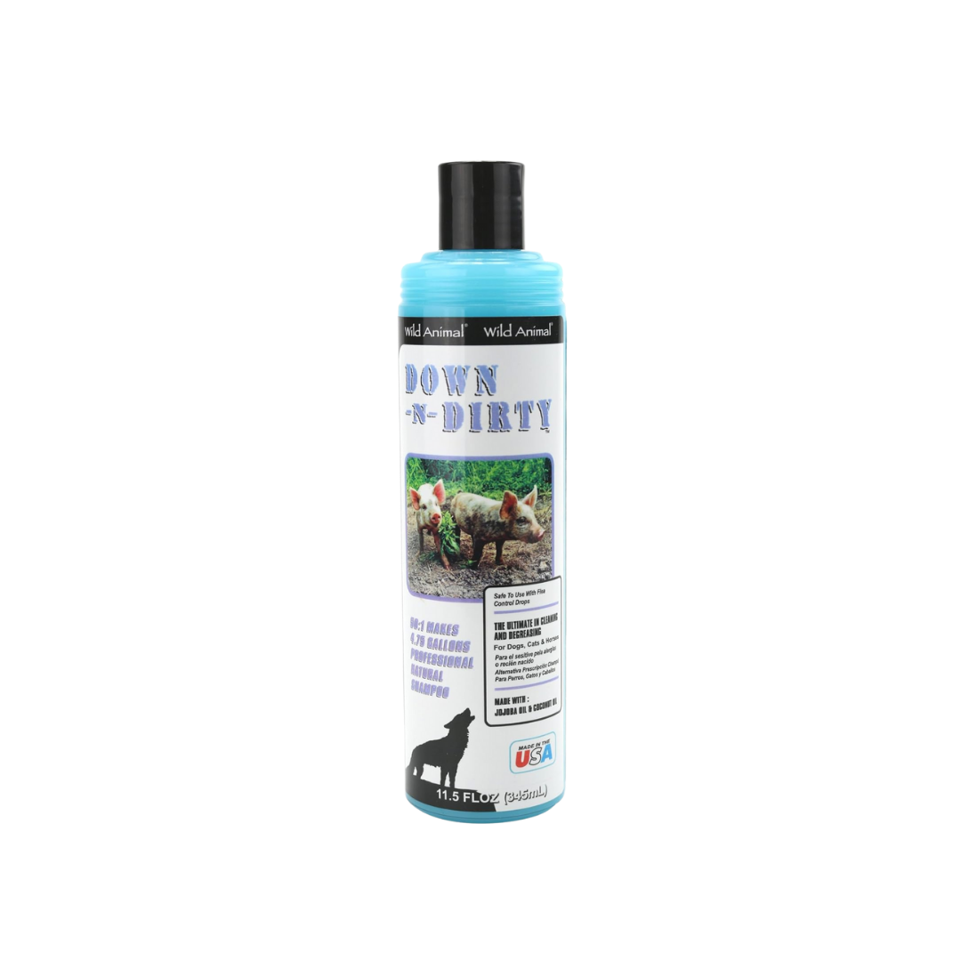 Down-N-Dirty Shampoo 50:1 11oz by Wild Animal