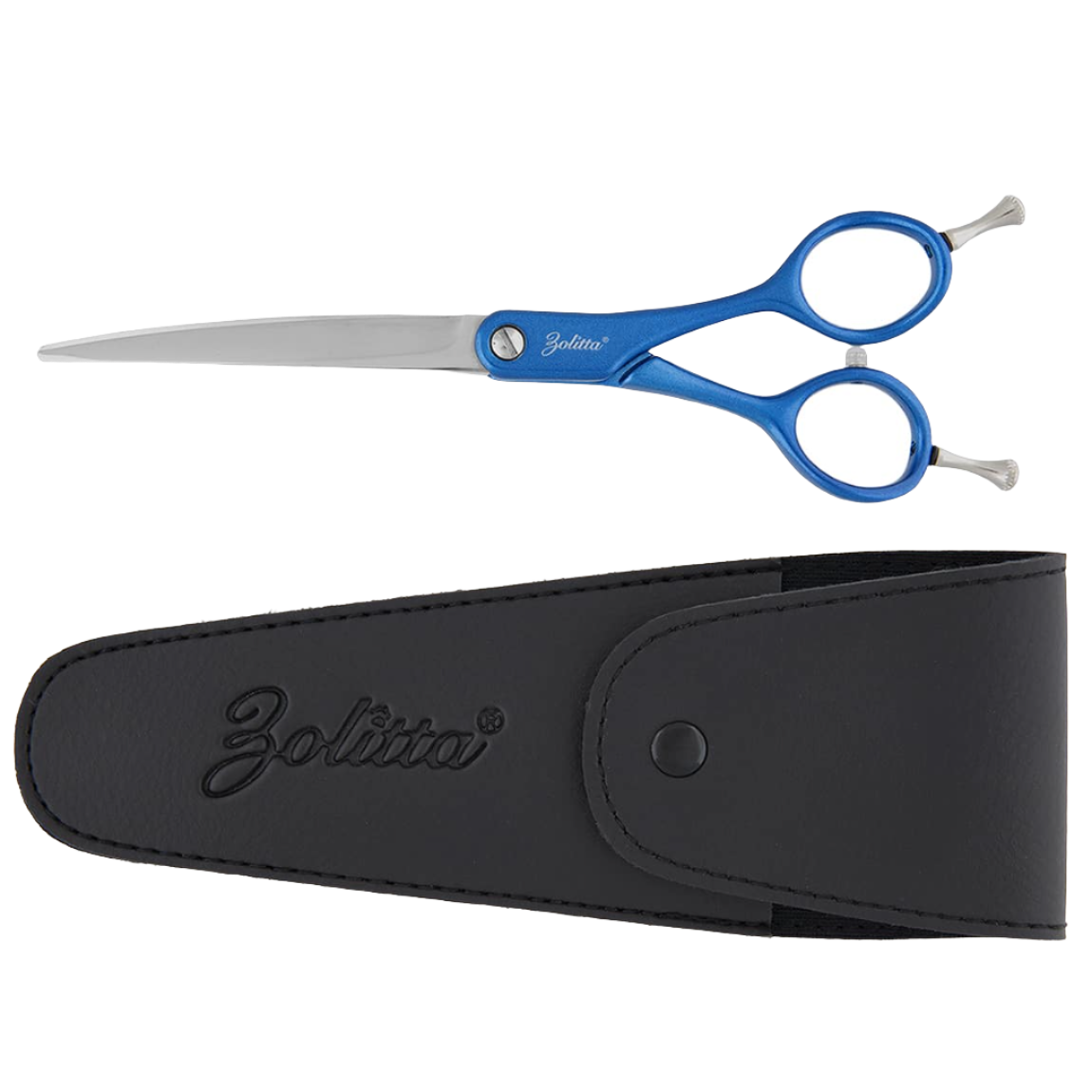 Colibri Curved Scissors Sapphire Blue 6.25 by Zolitta