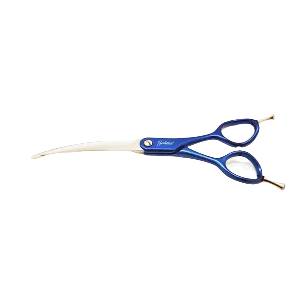 Colibri Curved Scissors Sapphire Blue 6.25 by Zolitta