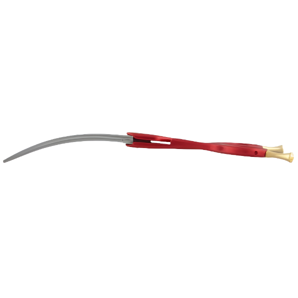 Colibri Super Curved Scissors Ruby Red 6.5 by Zolitta