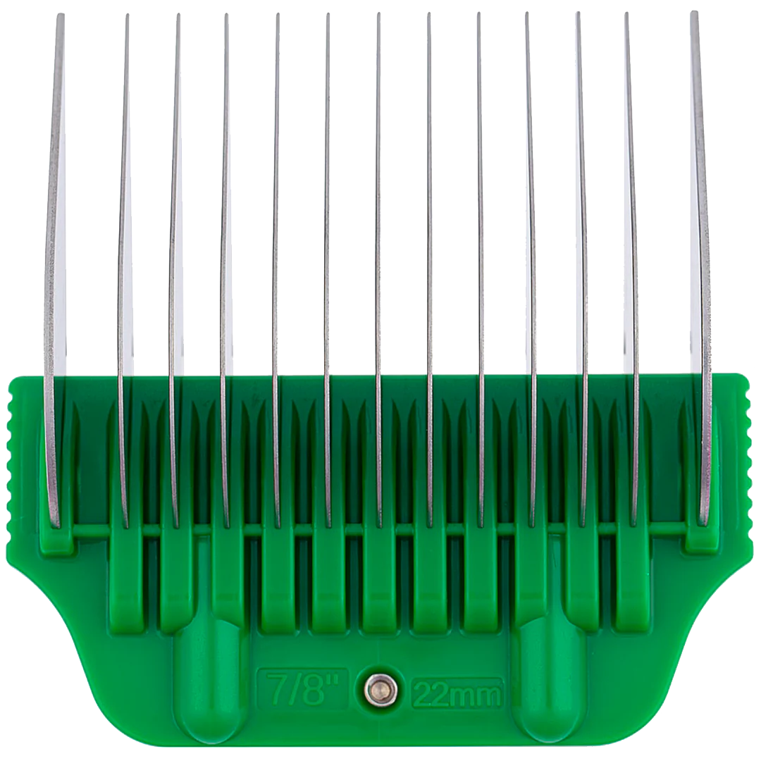 10 Colored Combs 1/8″ through 1 1/2″ with 30W by Zolitta